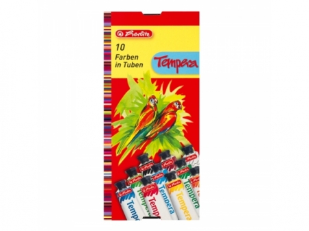 ACUARELE TEMPERA 16ML 10 CULORI/SET