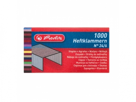 AGRAFE CAPSATOR 24/6 1000 BUCATI/CUTIE HERLITZ