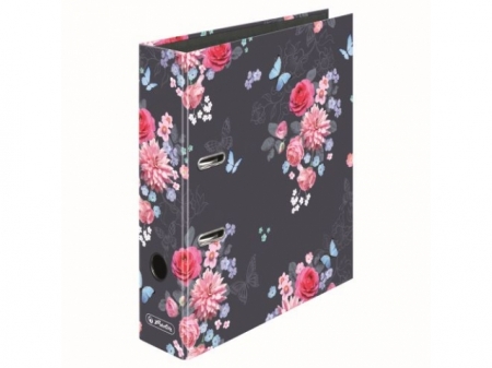 BIBLIORAFT A4 MAX.FILE 8 CM MOTIV LADYLIKE FLOWERS