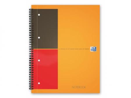 Caiet Birou Spira A4+ 80 File Cartonat Twin-Wire Oxford