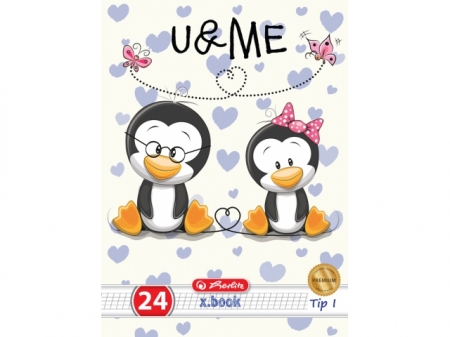 CAIET TIP I A5 24 FILE  CUTE ANIMALS PREMIUM