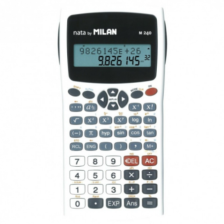 Calculator 10 DG MILAN Stiintific M240 alb