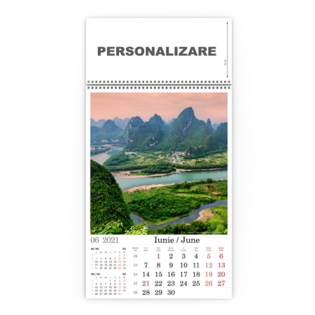 Calendar de perete cu imagini Peisaje 2022