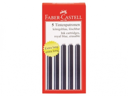 Cartuse Cerneala Mari 5 Buc/Cutie Faber-Castell