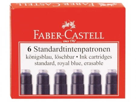 Cartuse Cerneala Mici 6 Buc/Cutie Faber-Castell