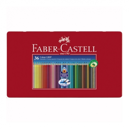 Creioane Colorate Grip 2001 Faber-Castell, 36 culori