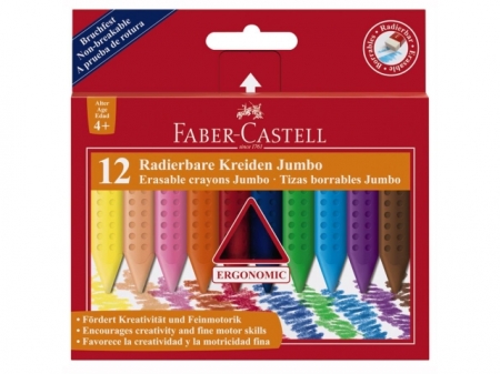 Creioane Colorate Plastic Faber-Castell