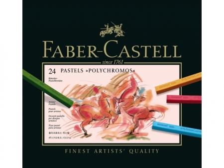 Creioane Pastel 24 Culori Polychromos Faber-Castell