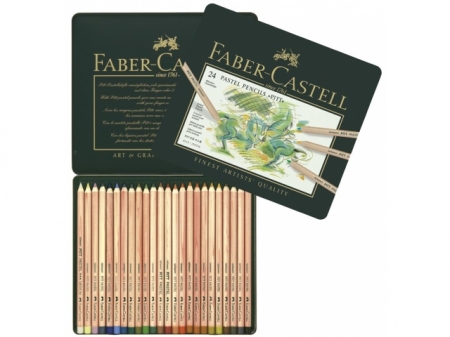 Creioane Pastel Pitt 24 Culori Faber-Castell