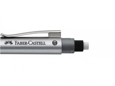 Creion Mecanic 0.7 mm Argintiu Grip 2011 Faber-Castell