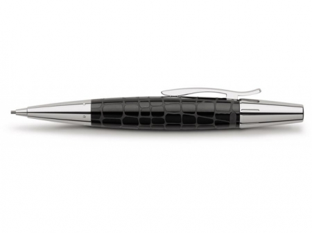 Creion Mecanic 1.4 mm E-Motion Croco Negru Faber-Castell