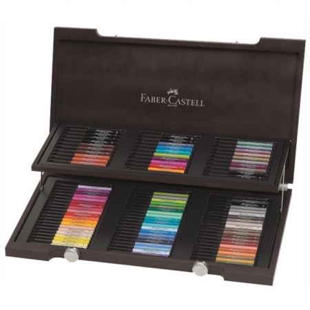 CUTIE LEMN 90 BUC PITT ARTIST PEN FABER-CASTELL