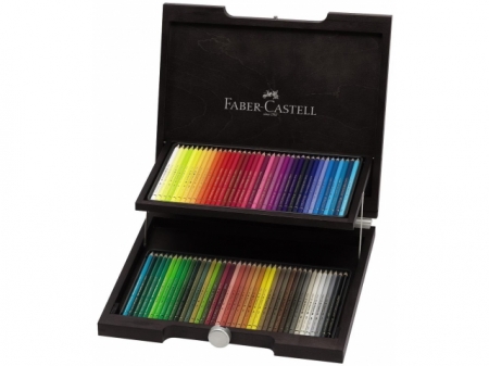 Cutie Lemn Polychromos Desen Nou 72 Buc Faber-Castell