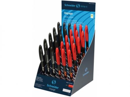 Display SCHNEIDER Voyage, 30 rollere cu cartus - (15 x S-187601, 15 x S-187602)