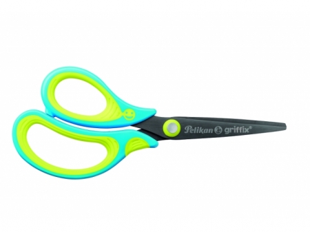 FOARFECA  GRIFFIX PENTRU STANGACI CU MANER DE PLASTIC, ALBASTRU, 15 CM, VRAC