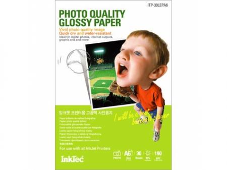 Hartie foto A6 lucioasa Inktec