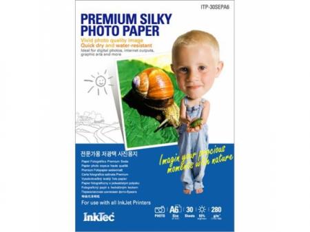 Hartie foto A6 premium silky Inktec