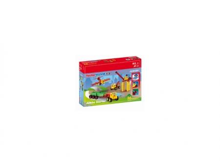 Joc educativ 135 piese Fischer Technik Junior - Jumbo Starter