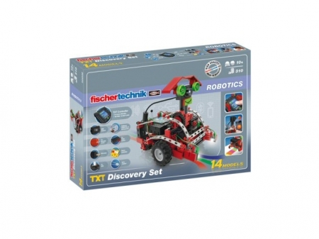 Joc educativ 310 piese Fischer Technik Robotics - TXT Discovery Set