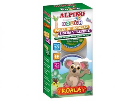 Kit 6 culori plastilina magica, ALPINO Koala