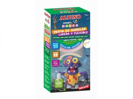 Kit 6 culori plastilina magica, ALPINO Walker