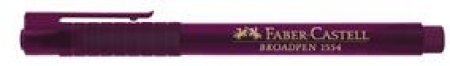 Liner 0.8 mm Broadpen MAGENTA 1554 Faber-Castell