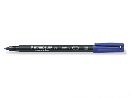 MARKER PERM M 1mm ALBASTRU