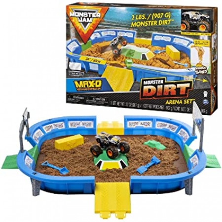 MONSTER JAM ARENA 61CM CU ACCESORII SI MASINUTA EXCLUSIVA