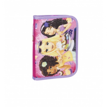 Penar neechipat, cu extensie, LEGO Core Line - design roz Friends Cupcake