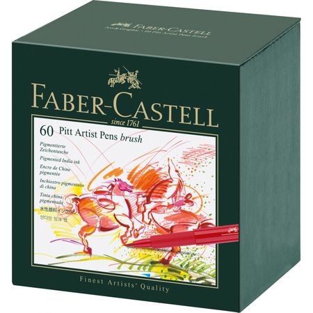 PITT ARTIST PEN CUTIE STUDIO 60 BUC FABER-CASTELL