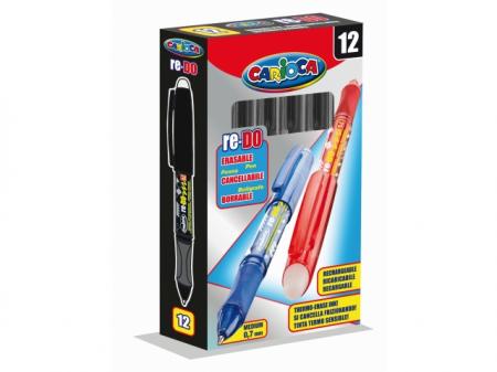 Pix erasable, CARIOCA Re-Do - negru