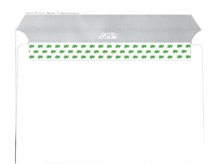 Plic B5 alb siliconic (176x250mm) 25buc/set