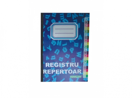 REGISTRU REPERTOAR A4 PATRATELE 100 FILE