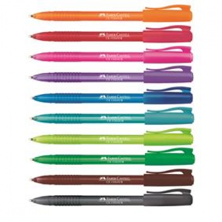 Roller 1Mm Gel Colour ALBASTRU Faber-Castell