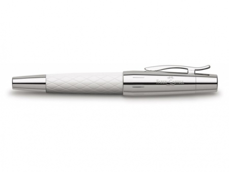 Roller E-Motion Guilloche Rhombus Alb Faber-Castell