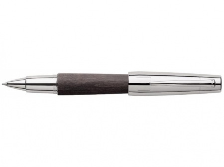 Roller E-Motion Pearwood Negru Faber-Castell