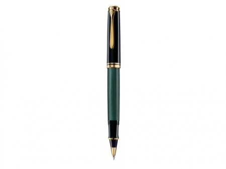 ROLLER SOUVERAN R600, ACCESORII PLACATE CU AUR, CORP NEGRU-VERDE