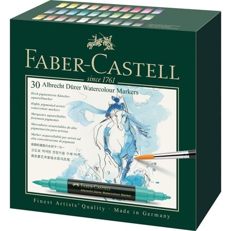 SET 30 MARKERE SOLUBILE A.DURER FABER-CASTELL