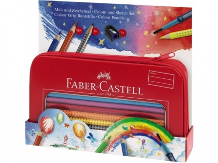 Set Cadou Desen Si Pictura Colour Grip Faber-Castell