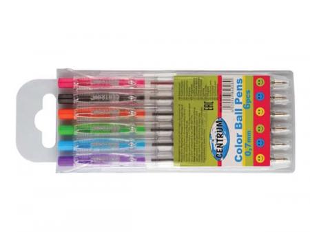 Set pixuri 0,7mm, 6 cul/bls, ambalaj PVC