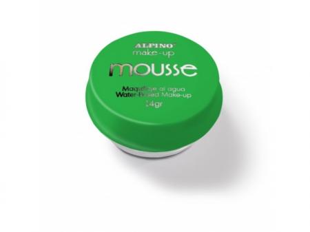 Spuma machiaj, 14gr., ALPINO Make-Up Mousse - verde