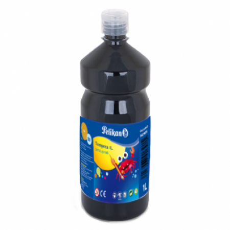 TEMPERA 1L, NEGRU