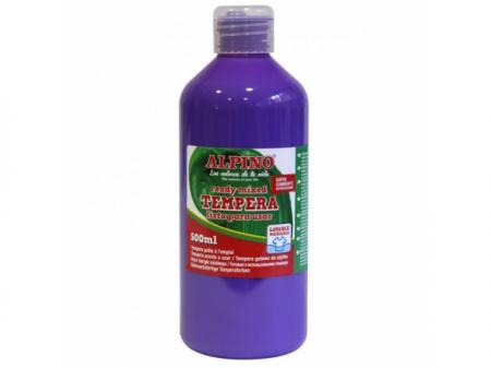 Tempera lavabila, 500ml, Alpino - mov