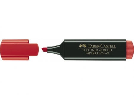 Textmarker ROSU 1548 Faber-Castell / buc