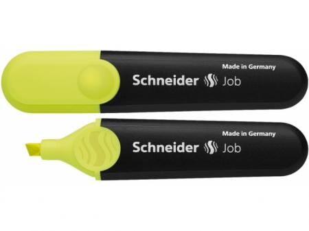 Textmarker SCHNEIDER Job, varf tesit 1+5mm - galben