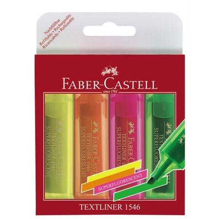 Textmarker Superfluorescent 1546 Faber-Castell