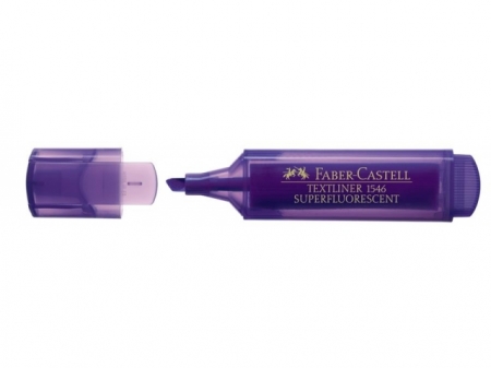 Textmarker Superfluorescent VIOLET 1546 Faber-Castell / buc