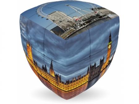 V-cube, 3 randuri, colturi rotunjite, London