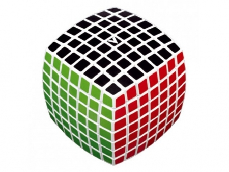 V-cube, 7 randuri, colturi drepte