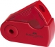 Ascutitoare Plastic Simpla Sleeve-Mini rosu/albastru Faber-Castell